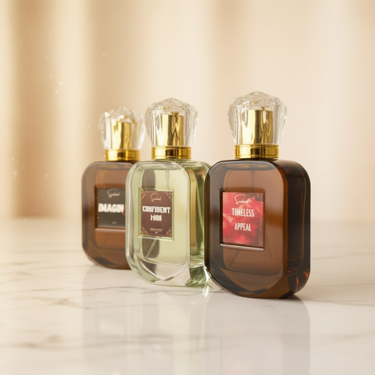 THE SIGNATURE TRIO (CONFIDENT MAN × IMAGIN8 × TIMELESS APPEAL)